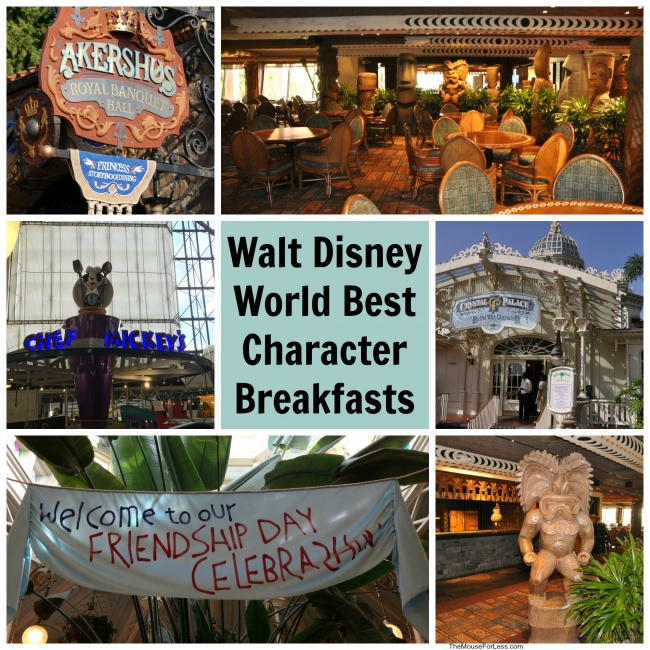 Best Walt Disney World Resort Character Breakfasts