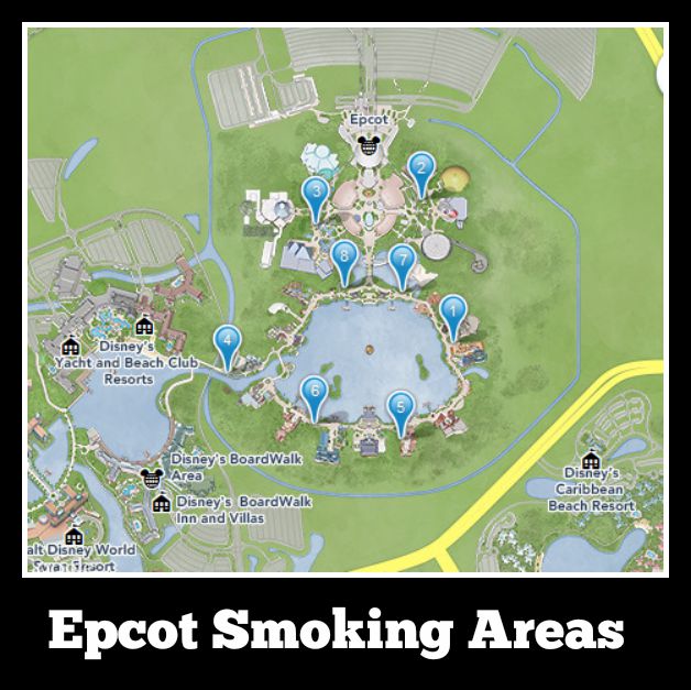 Walt Disney World Designated Smoking Areas