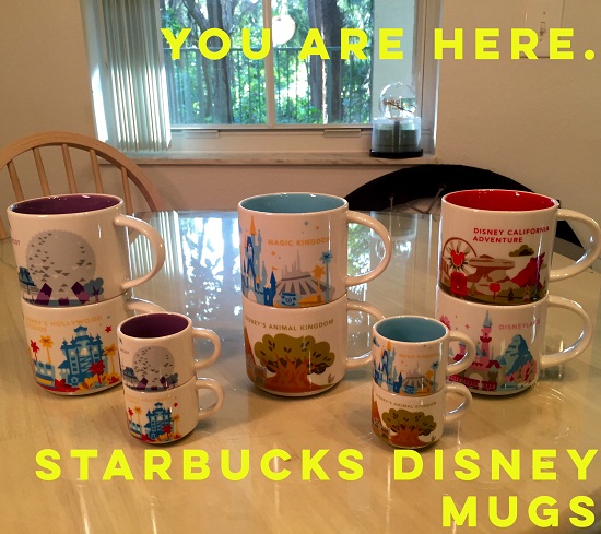 Starbucks Disney Park Mugs
