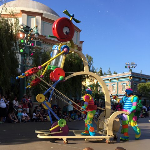 Pixar Play Parade