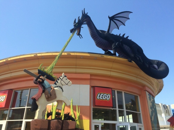 lego store disneyland california