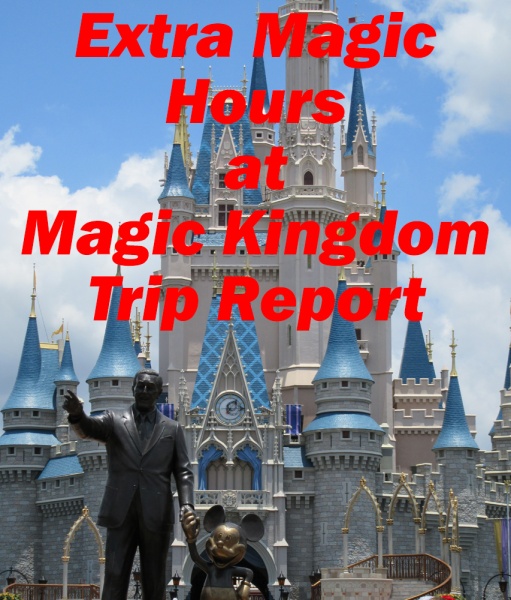 what rides are open for disney world magic kingdom extra magic hour mornings