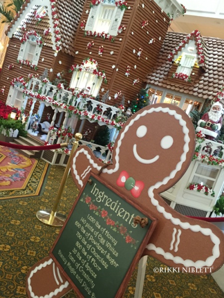 Foodie Friday Gingerbread Displays At Walt Disney World Resorts