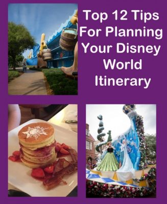 Top 12 Tips For Planning Your Disney World Itinerary