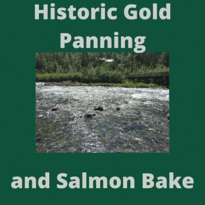 Gold Panning at Gold Creek from Juneau, Alaska 
