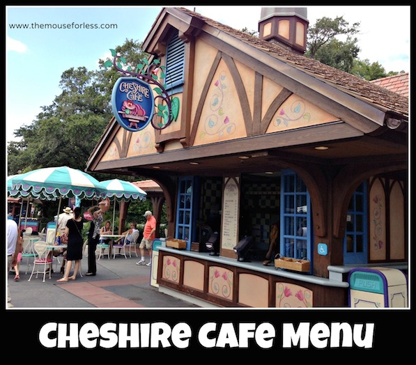  Cheshire Cafe Menu  Magic Kingdom at Walt Disney World