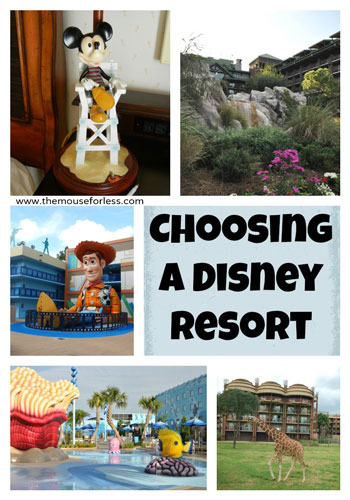 Tips voor het kiezen van een Disney Resort