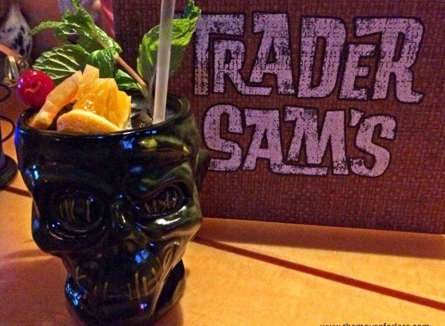 Trader Sam's Grog Grotto Menu