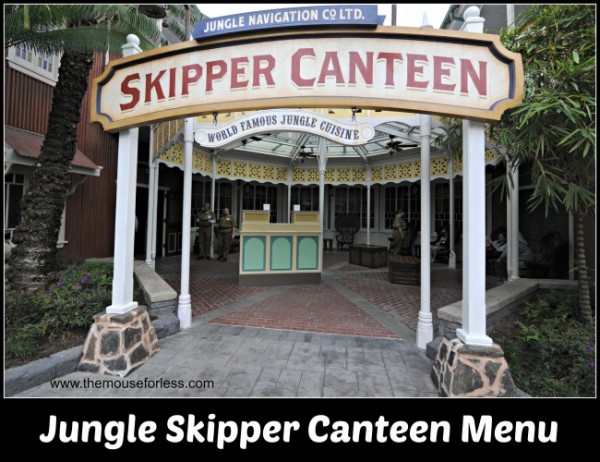 jungle skipper canteen menu