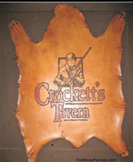 Crockett's Tavern Menu