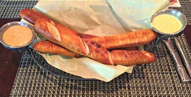 Jake's American Bar Menu Pretzels Universal Orlando