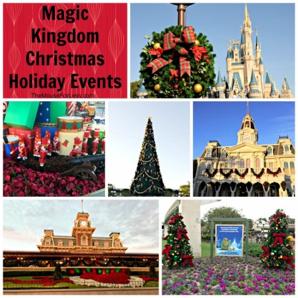 Magic Kingdom Christmas Holiday Events at Walt Disney World