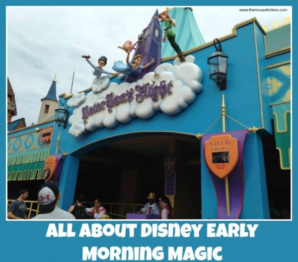 Disney Early Morning Magic Disney's Hollywood Studios Magic Kingdom