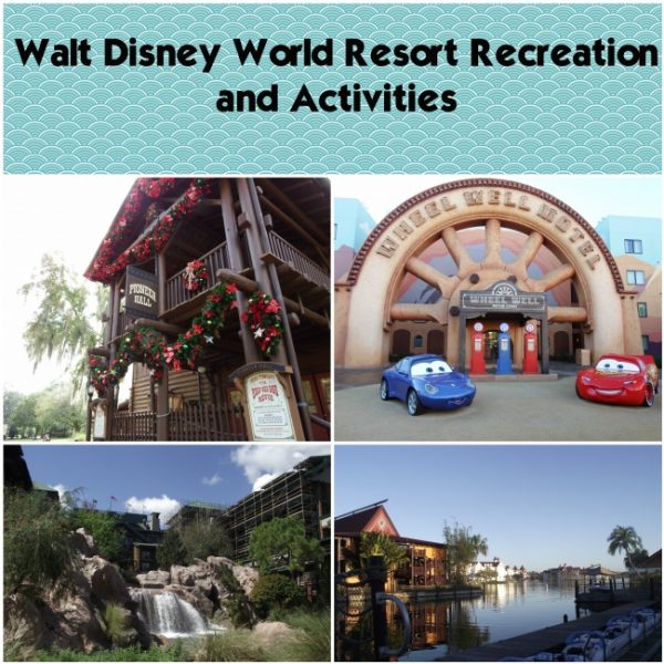 Walt Disney World Resort Recreation and Activities