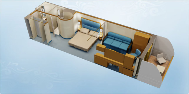 Disney Cruise Line Staterooms Cabin Descriptions
