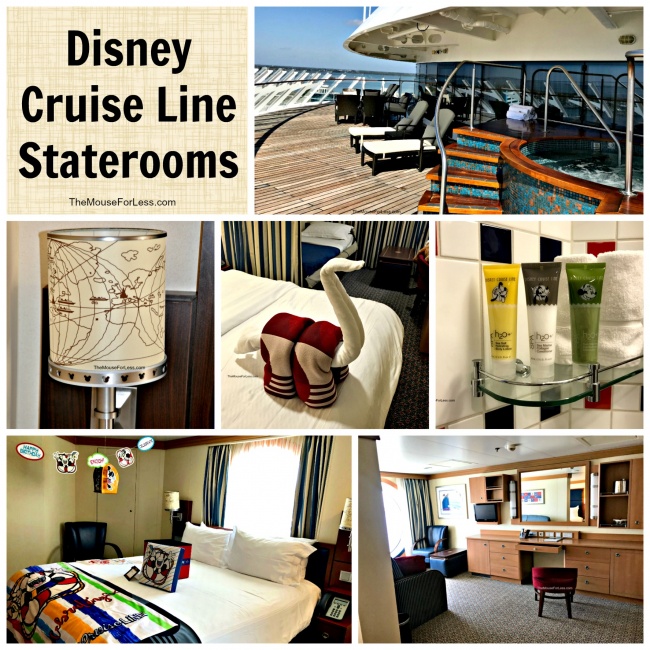 Disney Cruise Line Staterooms Cabin Descriptions