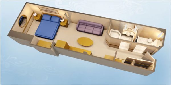 Disney Cruise Line Staterooms |Cabin Descriptions