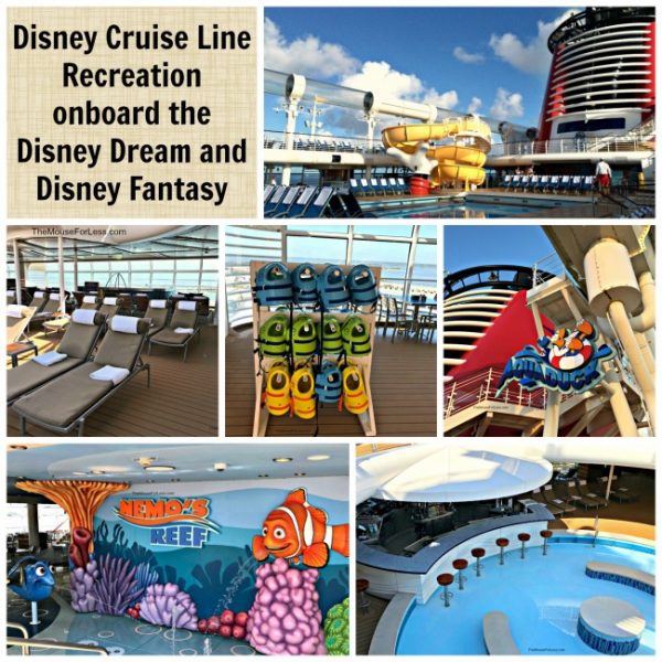 Disney Cruise Line Recreation Activities And Pools | Disney Cruise