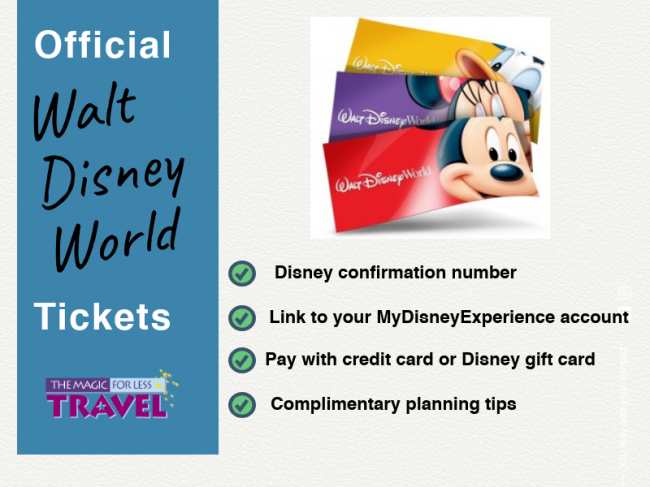 Gevoelig voor kiespijn drinken Walt Disney World Ticket Discounts | Walt Disney World Resort