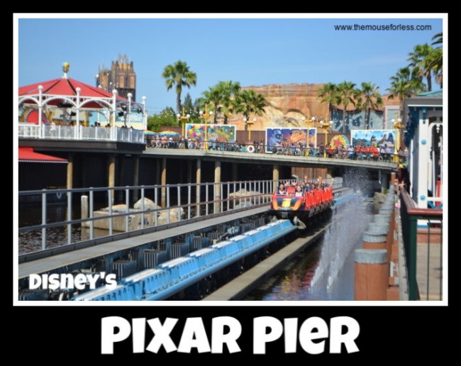 Pixar Pier At Disney California Adventure Park Disneyland Resort