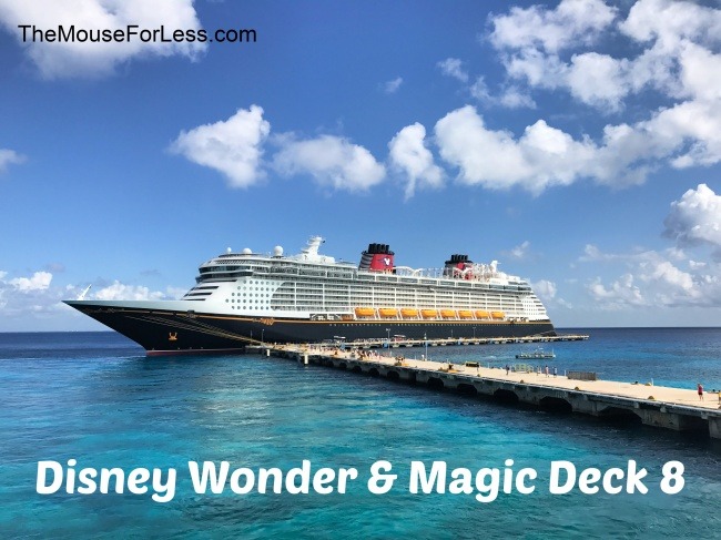 Disney Wonder/Magic Deck 8 - Disney Cruise Line Deck Plans