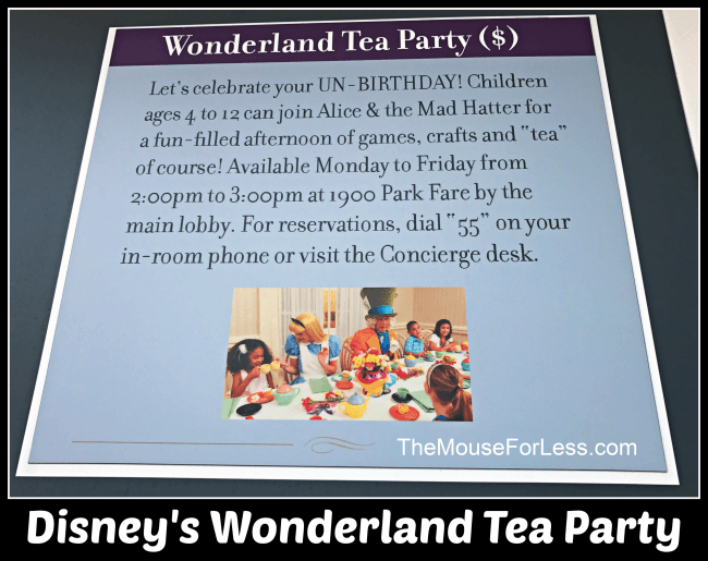 PHOTOS: More New Wonderland Teas Available at Walt Disney World - WDW News  Today