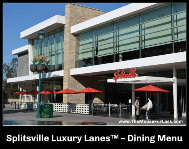 Splitsville Dining Room Restaurant - Anaheim, CA