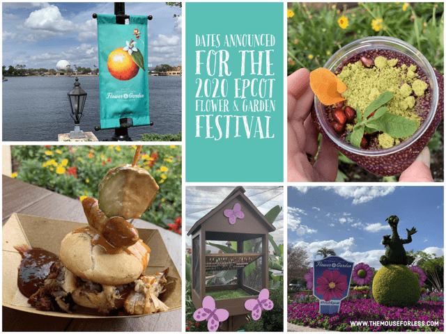 2020 Epcot Flower And Garden Festival Dates Announced