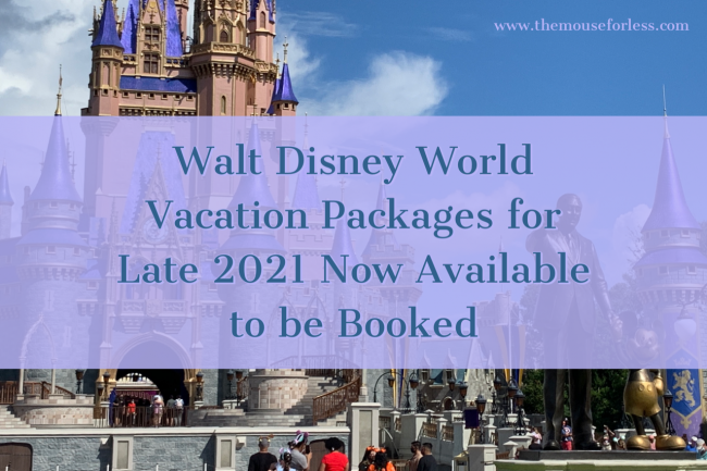 2021 disney vacation packages