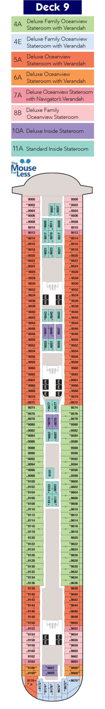 Deck Plans for Disney Cruise Line Ships - View or Download