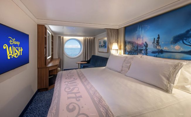 The Staterooms Will Delight Onboard the Disney Wish