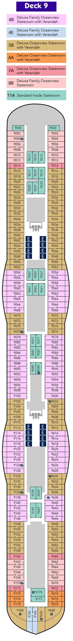 disney cruise ship floor plan