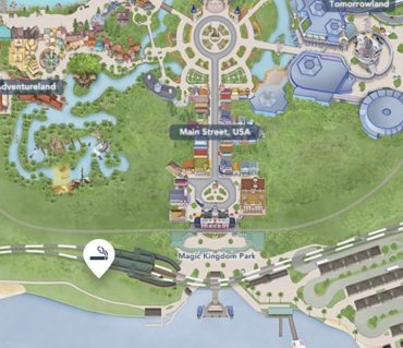 Designated Smoking Areas in the Walt Disney World Theme Parks