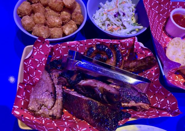 Round Up Rodeo BBQ Meat Platter Hollywood Studios