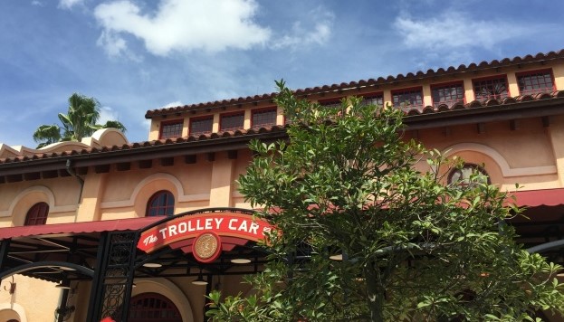 Trolley Car Cafe Disney Hollywood Studios