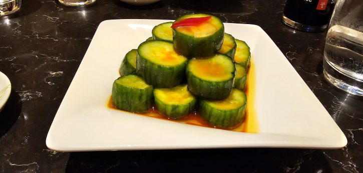 Din Tai Fung - Cucumber Salad