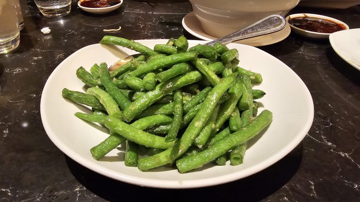 Din Tai Fung - String Beans with Garlic
