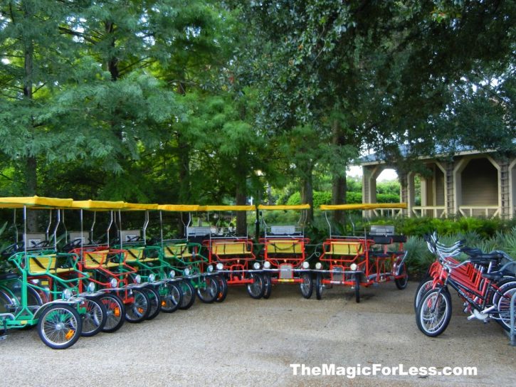 Port Orleans Riverside Bicycle Rentals