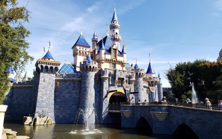 Sleeping Beauty Castle at Disneyland