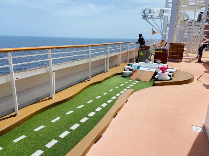 Goofy's Sports Deck on Disney Fantasy