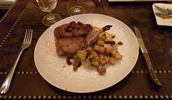 Carthay Circle Signature Thick Cut Pork Chop