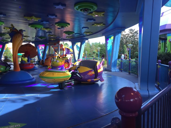 Alien Swirling Saucers